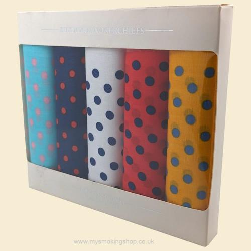 Wilsons Handkerchief - Polka Dot Gift Pack